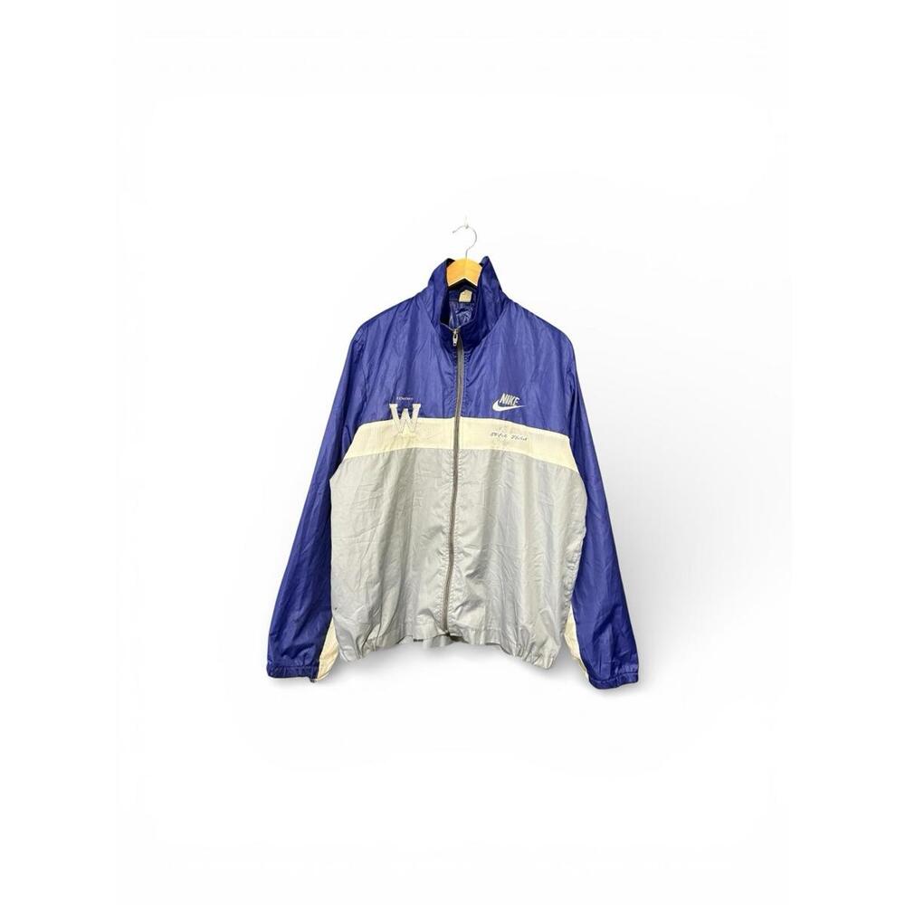 Vintage Western Mustangs Windbreaker Jacket XL Nike Blue Tag Men’s